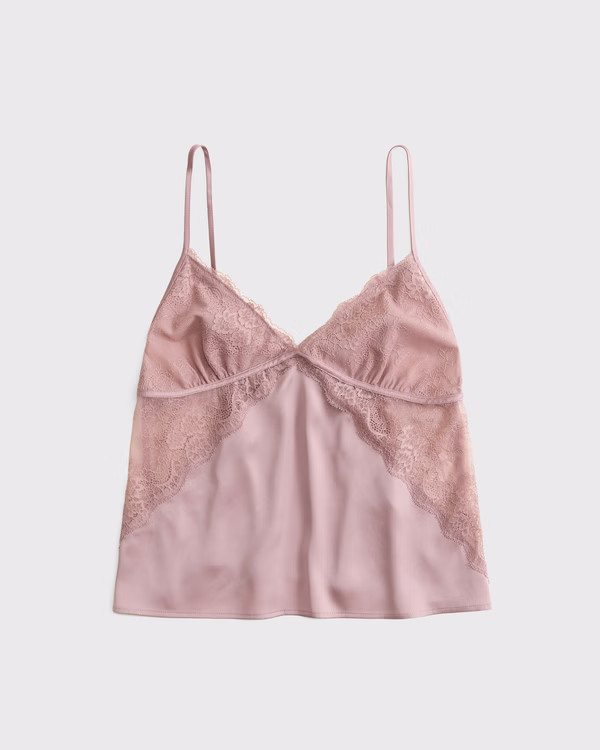 Women's Sheer Sleep Cami | Women's New Arrivals | Abercrombie.com | Abercrombie & Fitch (US)