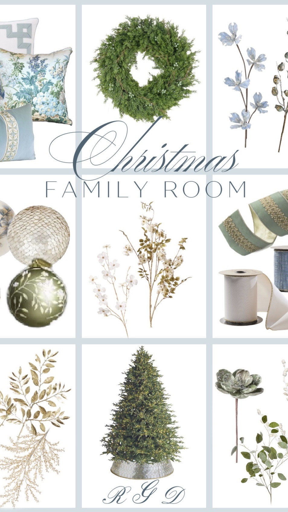 A sneak peek of my Christmas family room decor

#LTKSeasonal #LTKHome