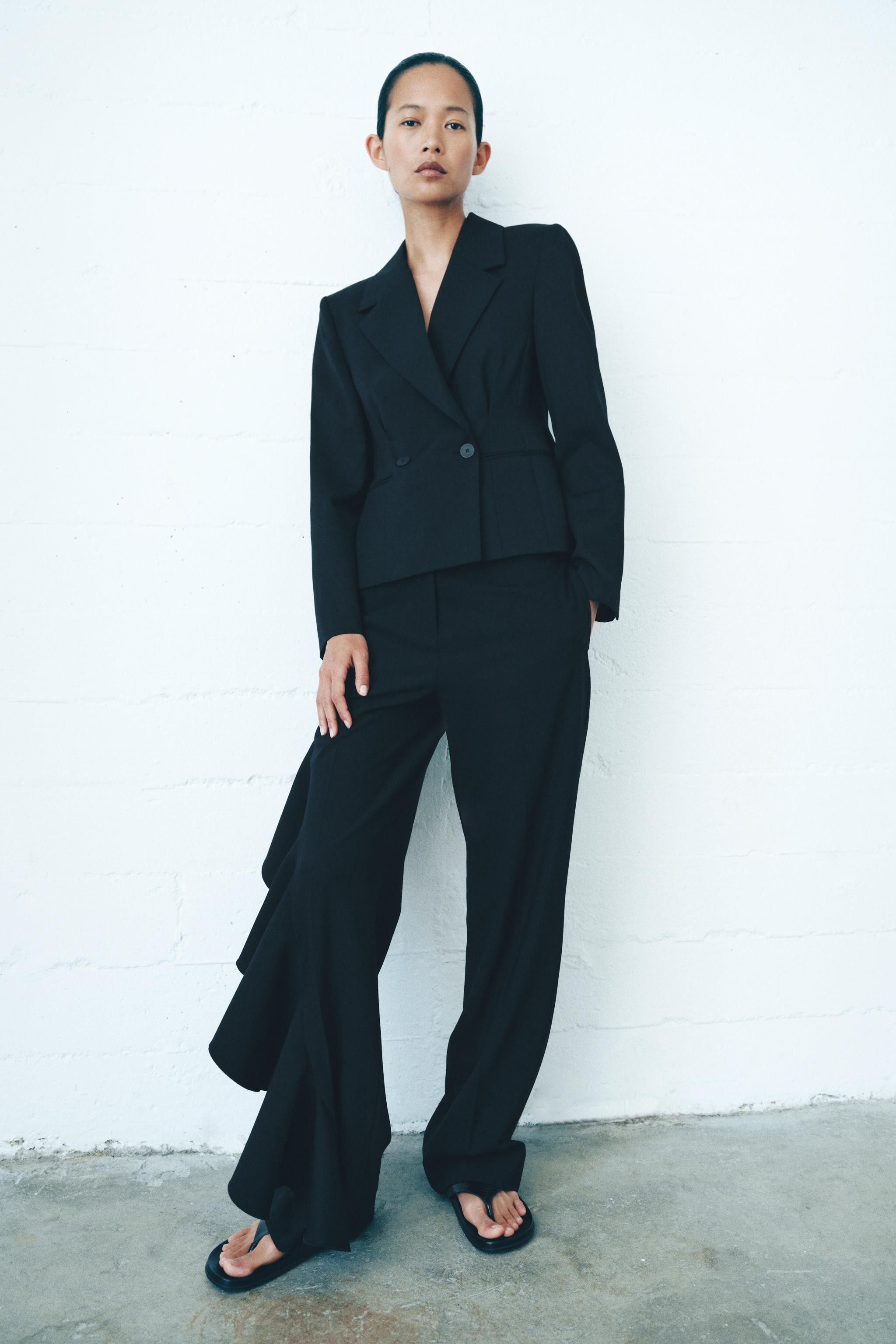 ZW COLLECTION WOOL BLEND TAILORED BLAZER | Zara US