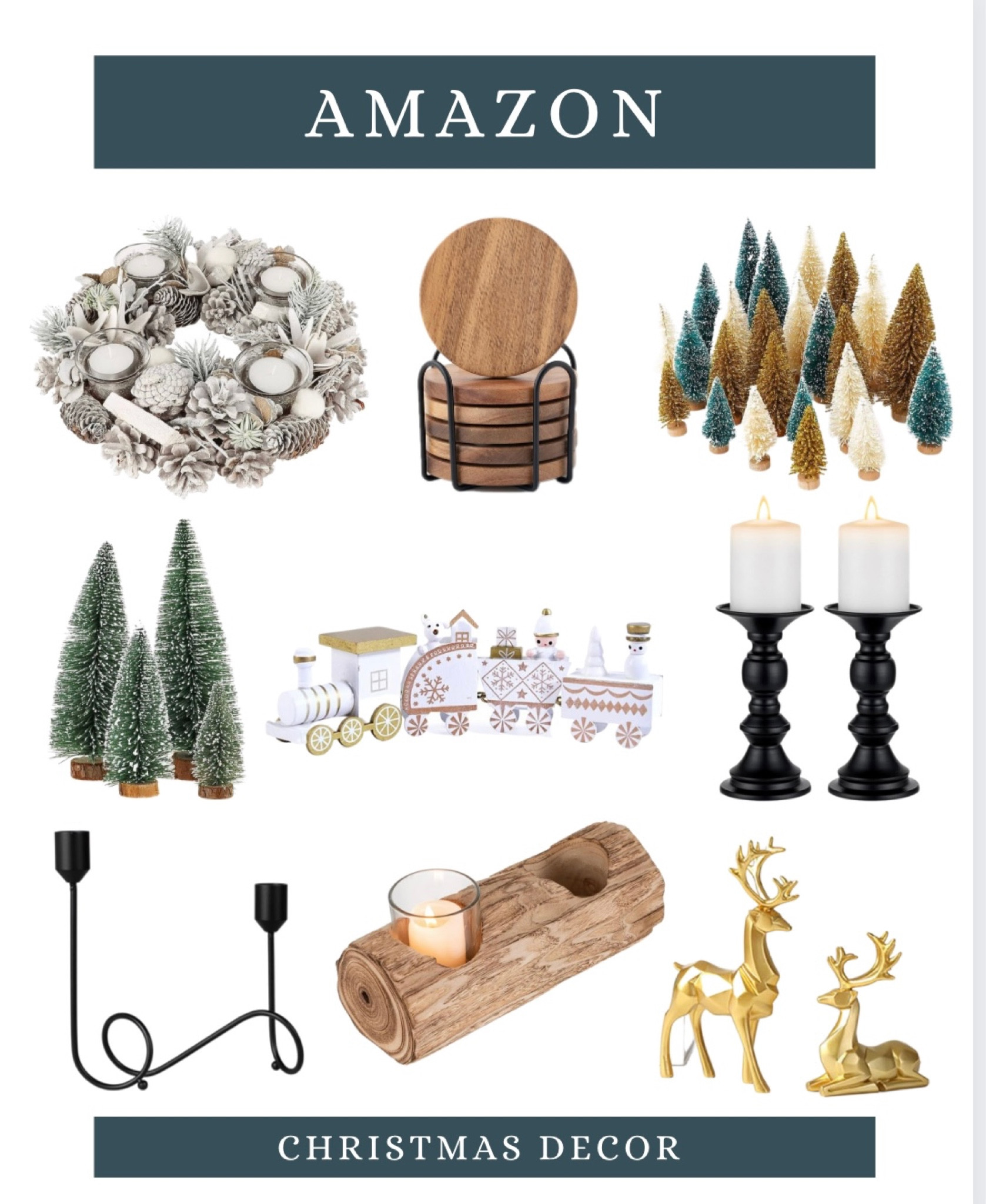 Amazon, Amazon Christmas Decor, Amazon Finds, Prime Deals, Prime Finds, Wreath, Christmas Cabdle Decoration, Table Decoration, Cabdlestick Holder, Christmas Trees, Reindeer Ornaments, Christmas Ornament, Holidays, Holiday Decor 

#LTKHoliday #LTKU #LTKhome