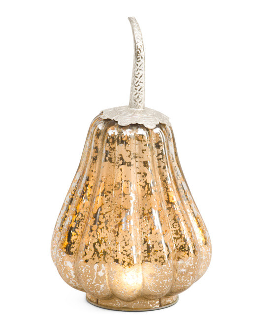 9.5in Led Glass Gourd | Global Home | Marshalls | Marshalls