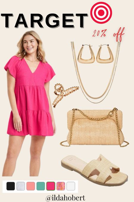 Loving this Target outfit + almost all of it is 20% off!

Summer outfit, spring outfit, spring fashion, summer fashion, vacation outfit, resort wear, affordable fashion, target fashion, sandals

#LTKSaleAlert #LTKStyleTip #LTKFindsUnder50