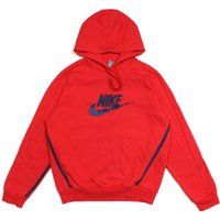 Nike Vintage 90S Big Swoosh Logo Embroidered Red Hoodie | Etsy (US)