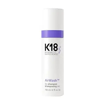 K18 AirWash™ Dry Shampoo, Non-Aerosol, Balances Scalp & Controls Excess Oil Production | Amazon (US)