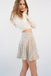 Urban Renewal Recycled Pleated Plaid Mini Skirt | Urban Outfitters (US and RoW)