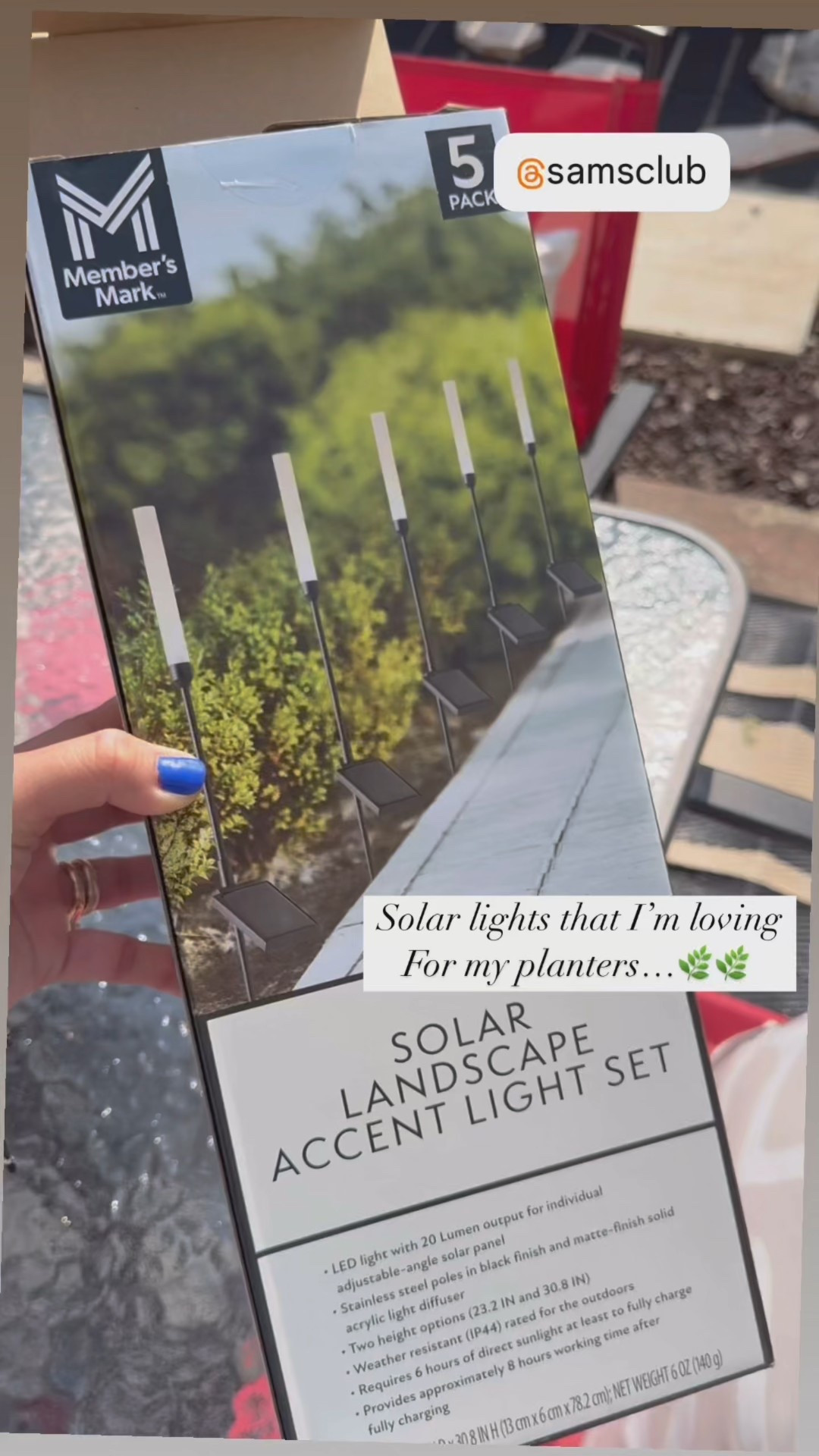 Affordable and beautiful solar outdoor lights !! From Sam’s Club. 

#LTKSeasonal #LTKStyleTip #LTKHome