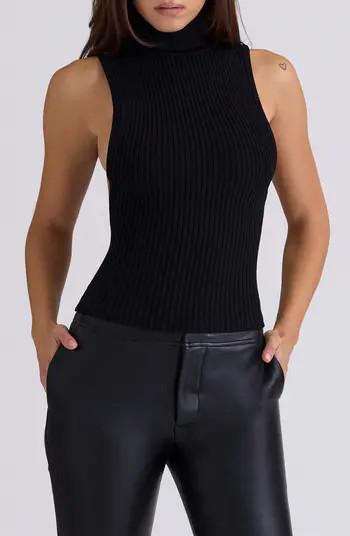 Dina Backless Rib Turtleneck Sweater | Nordstrom