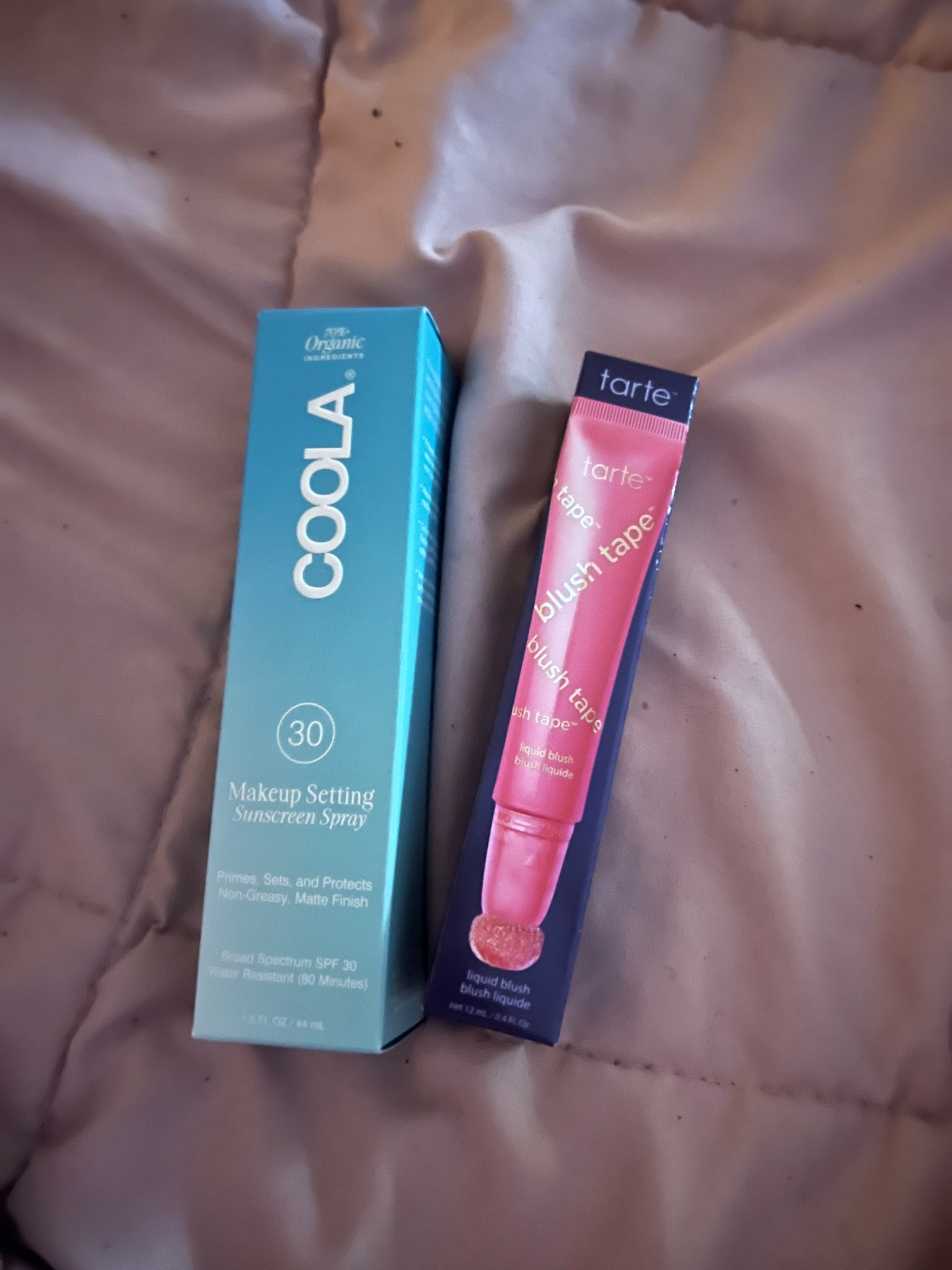 Have you been shopping 21 DAYS OF BEAUTY ? ULTA has the BEST deals right now and the option change every day heres a couple of my scores.  Been wanting to try the blush shape tape for years ! ( plus its my birthday month because im platinum I get two times the points all month so winning🤭) 

#makeup #lktmakeup #ulta #21daysofbeauty  #suncreen #settingspray #coola #tarte #shapetape #blush #crueltyfree #vegan #sunscreen #spf #vacationneeds #vacation #face  #dermatologisttested #farmtoface #naturalbeauty #cleanbeauty #aloe #oxybenzonefree #octinotaxefree #reefsafe
#ltksale #ltksalealert #liquidblush #blush #blushtape #suncreenspray #organic 

#LTKBeauty #LTKFindsUnder50 #LTKStyleTip