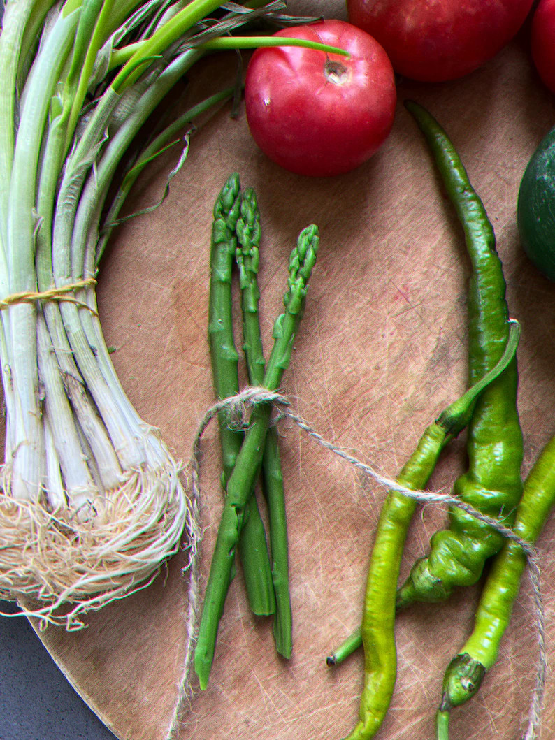 Set of 5 Realistic Asparagus Handmade Candle, Birthday Candles, Christmas Table Candle, Birthday ... | Etsy (US)