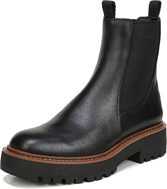 Amazon.com | Sam Edelman Women's Laguna Chelsea Boot Black 7.5 Medium | Ankle & Bootie | Amazon (US)