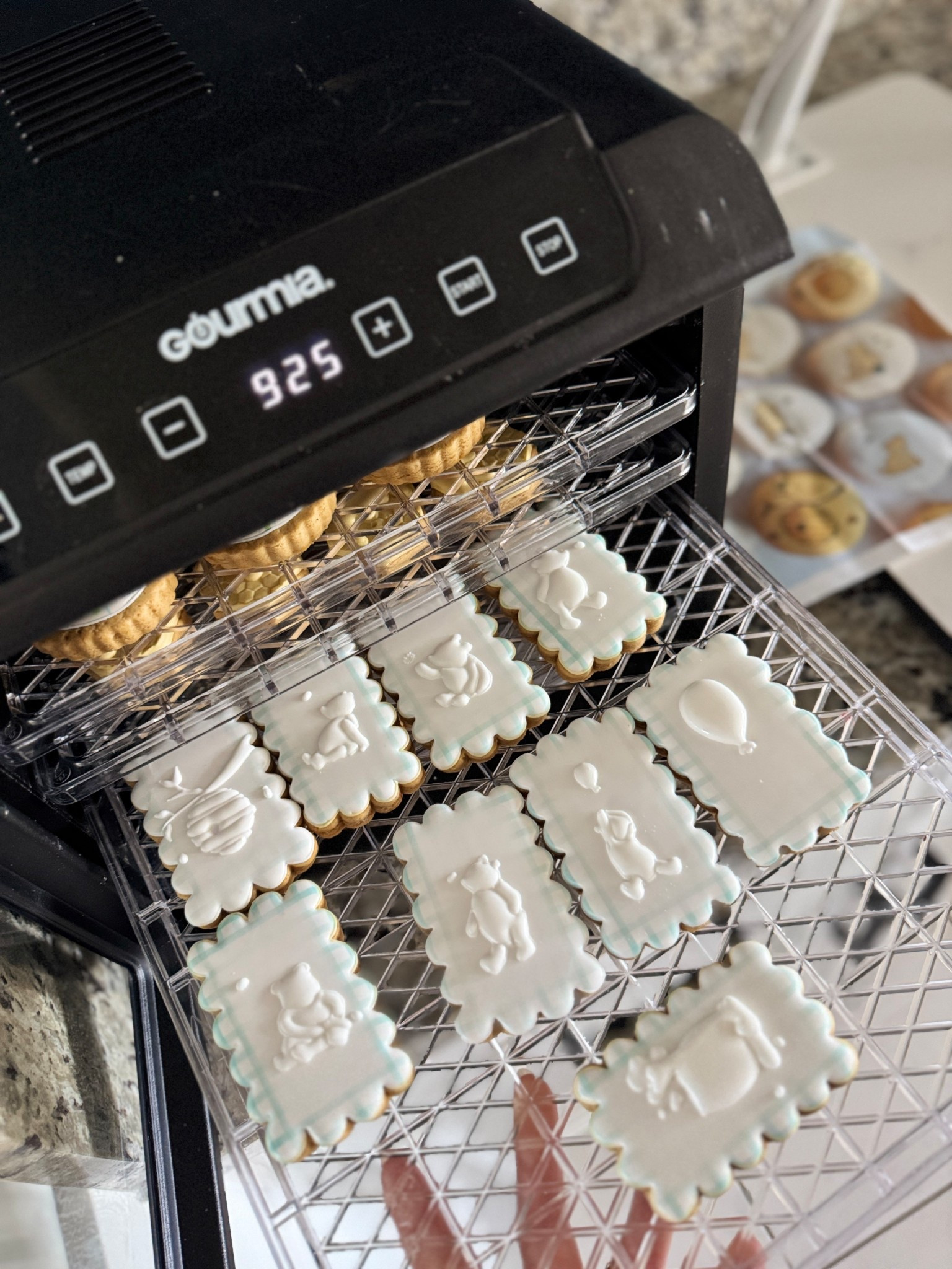 Using a fan during cookie decorating to help crust the icing quickly between steps is perfect but a dehydrator works faster, better, has a million other uses, and you have a sanitary place to safely tuck your cookies away while they dry, too!

Need an excuse to buy it? Get your husband one for Father’s Day with a ton of good quality beef for homemade jerky! I promise he’ll be happy to test it out first! 

#LTKHome #LTKGiftGuide #LTKMens