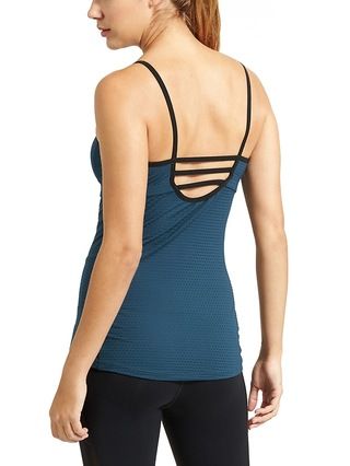 Athleta Womens Flow Tank Constellation Blue Size XL | Athleta