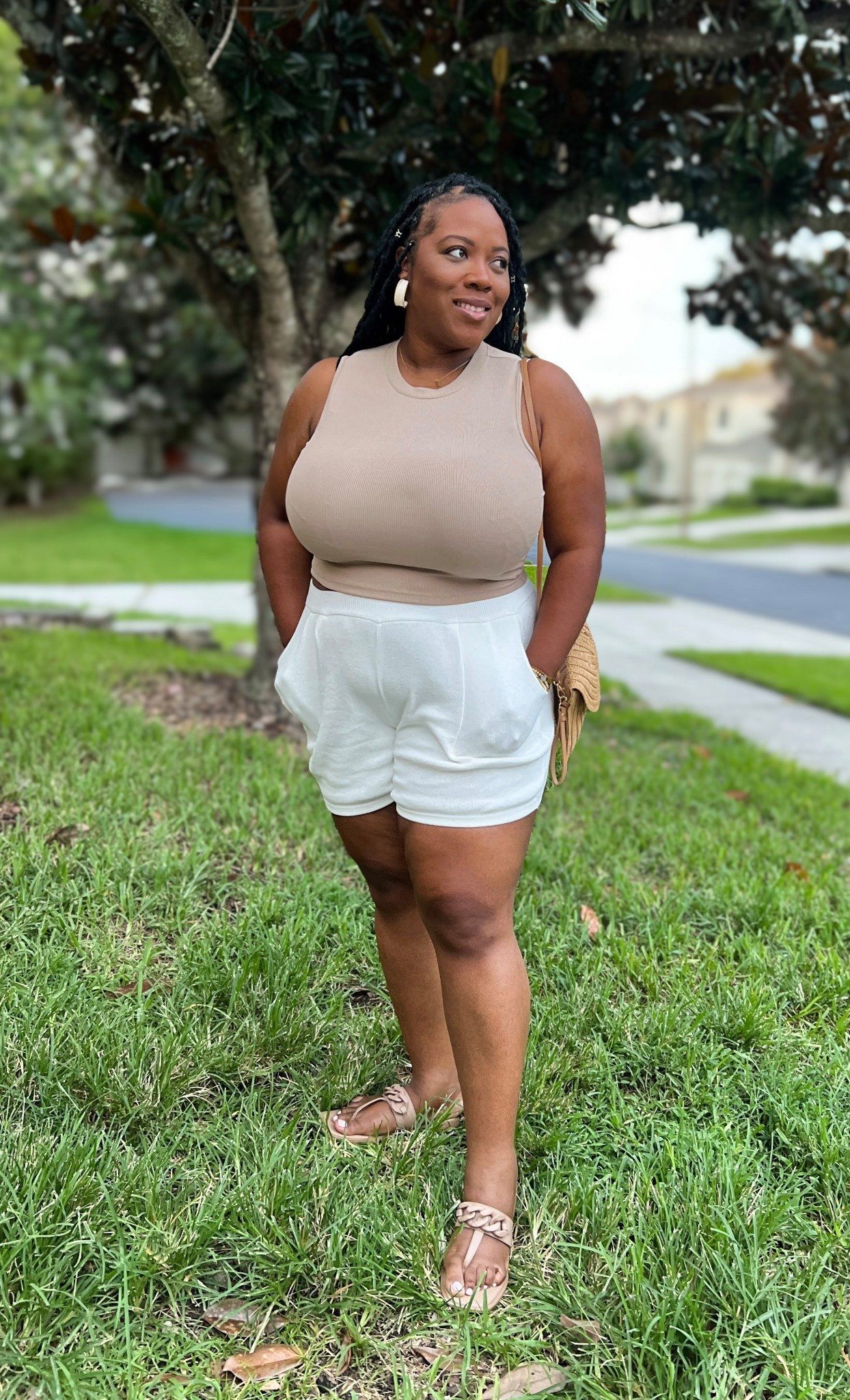 Ootd, neutral outfit, plus size outfit, vacation outfit 

#LTKPlusSize #LTKStyleTip
