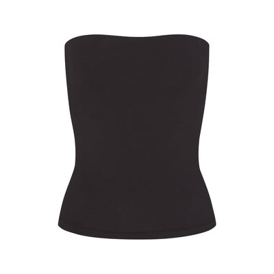 SKIMS Tube Top | Black | Large | Cotton Jersey | SKIMS (US)