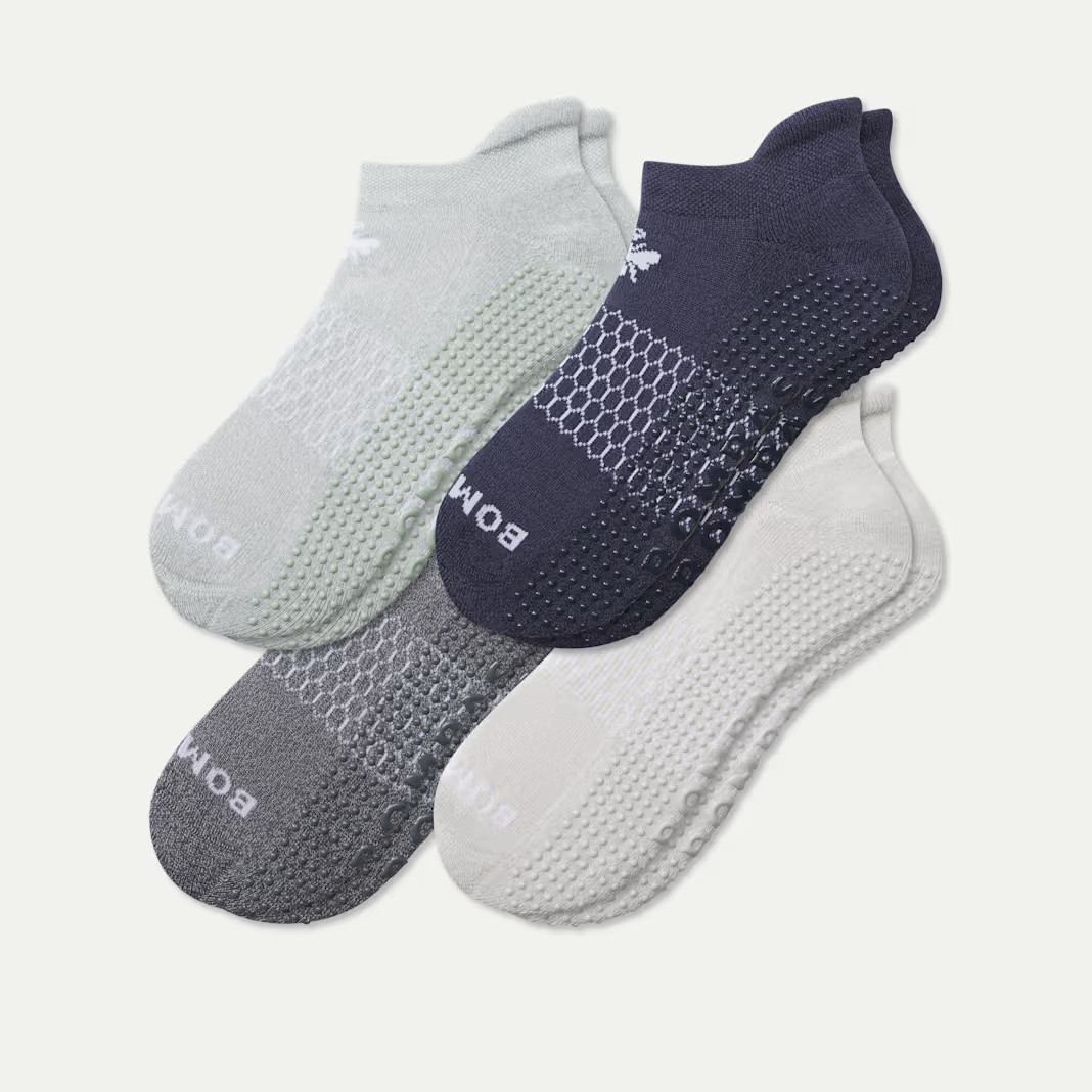 Women's Gripper Ankle Sock 4-Pack | Bombas