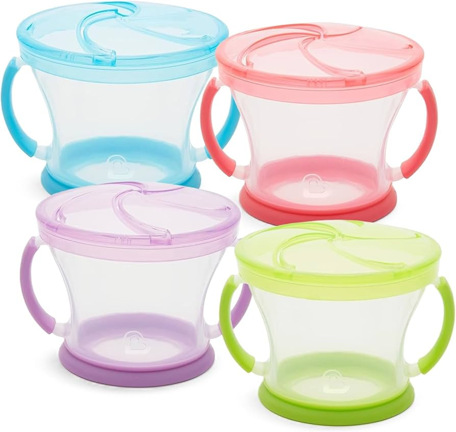 Munchkin® Snack Catcher®, 9 Ounce, 4-Count | Amazon (US)