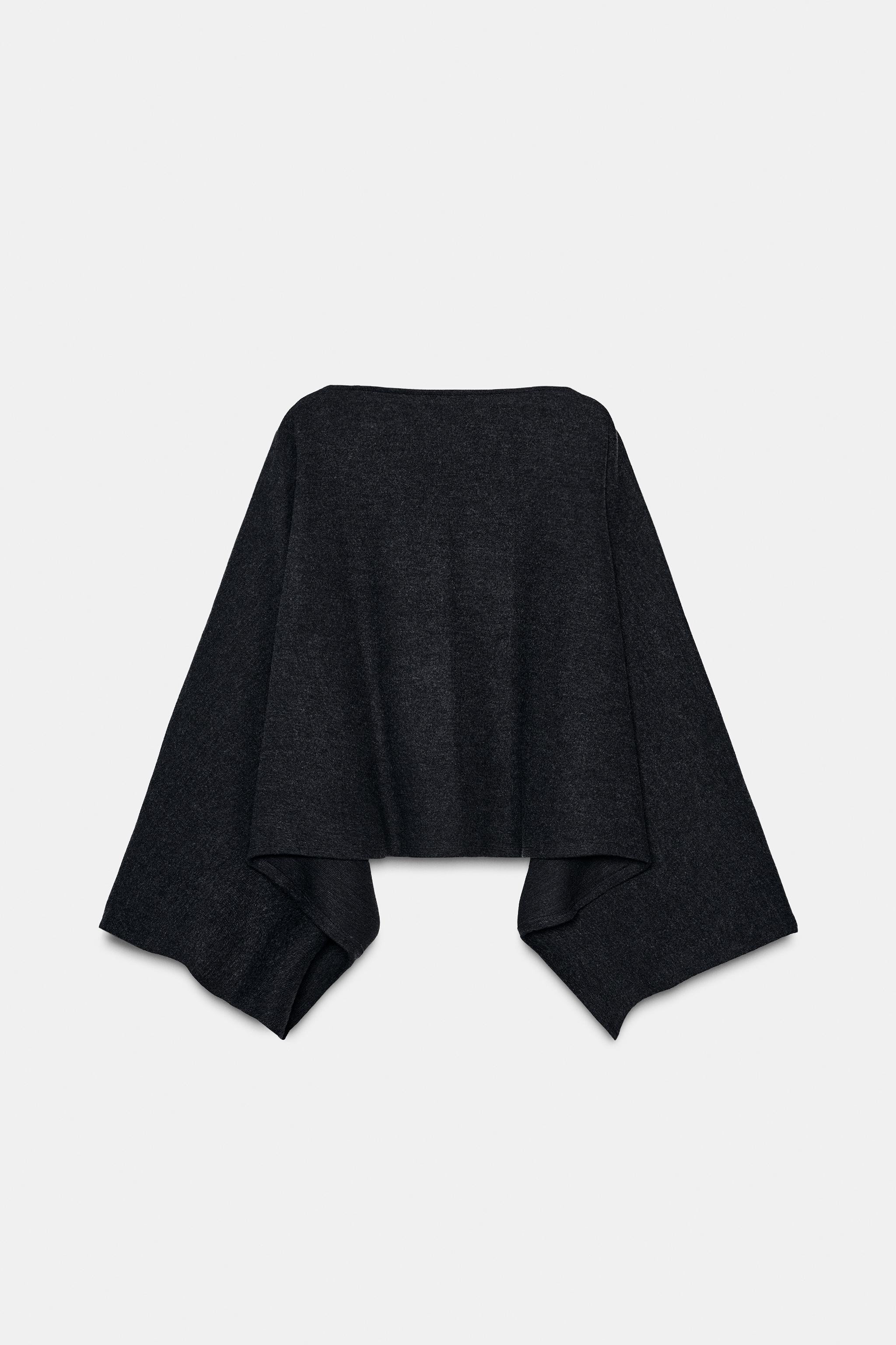 ASYMMETRIC SOFT CAPE | Zara UK