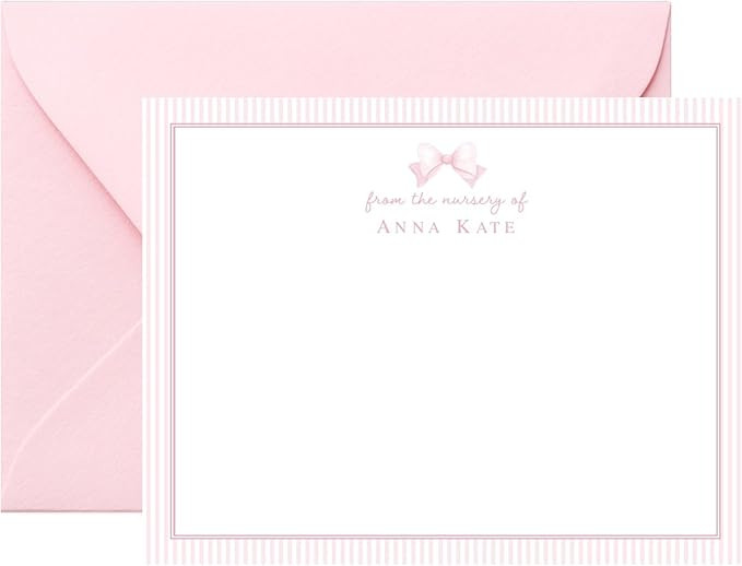 Co Personalized Floral Themed Baby Shower Thank You Cards - Personalized Card with Envelopes, Gif... | Amazon (US)