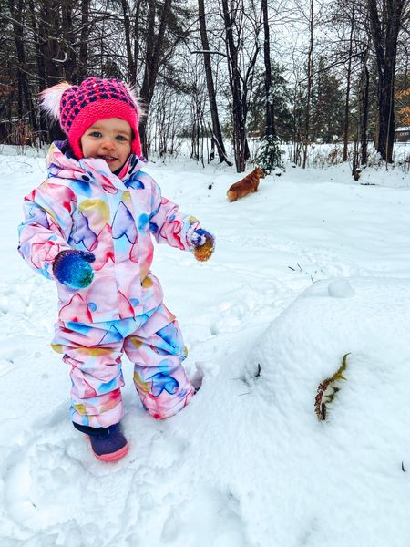 Toddler girls one piece snow suits

#LTKkids #LTKSeasonal #LTKfamily