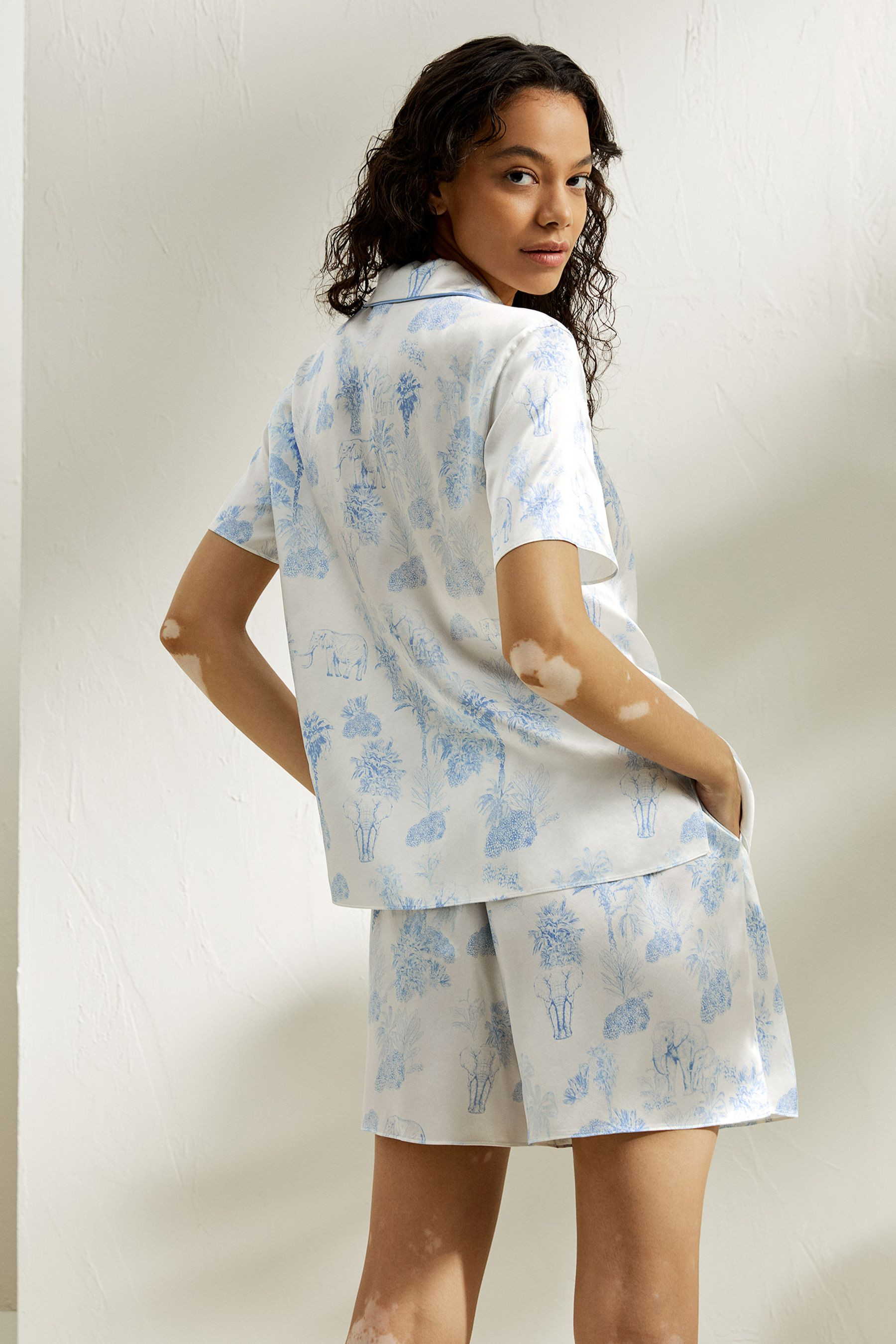 La Terra Short Pajama Set | LILYSILK