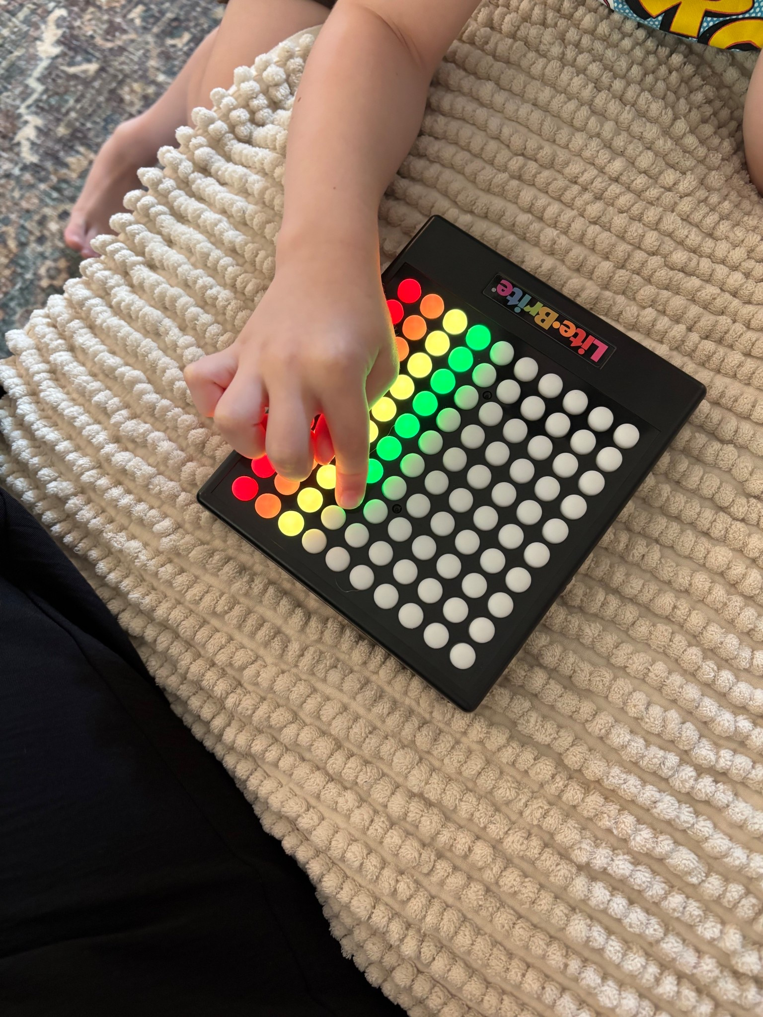 Lite-Brite Touch - no loose pegs and safe for littles 
Great for travel and creative activity 

#LTKKids #LTKSaleAlert #LTKSpringSale