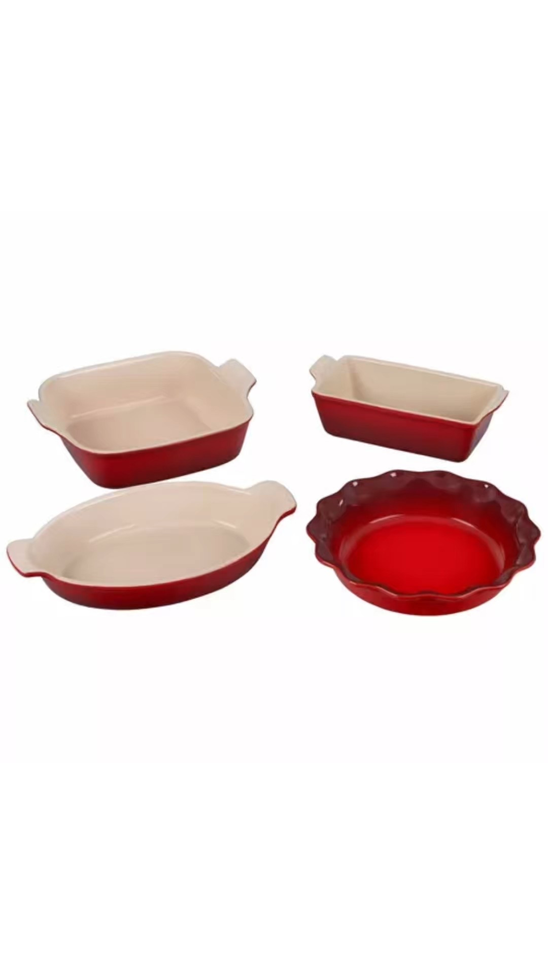 SALE! Le Creuset Heritage Stoneware 4-Piece Bakeware Set
Sale $174.96 Was $220.95
#LeCreuset

#LTKWatchNow #LTKHome #LTKSaleAlert
