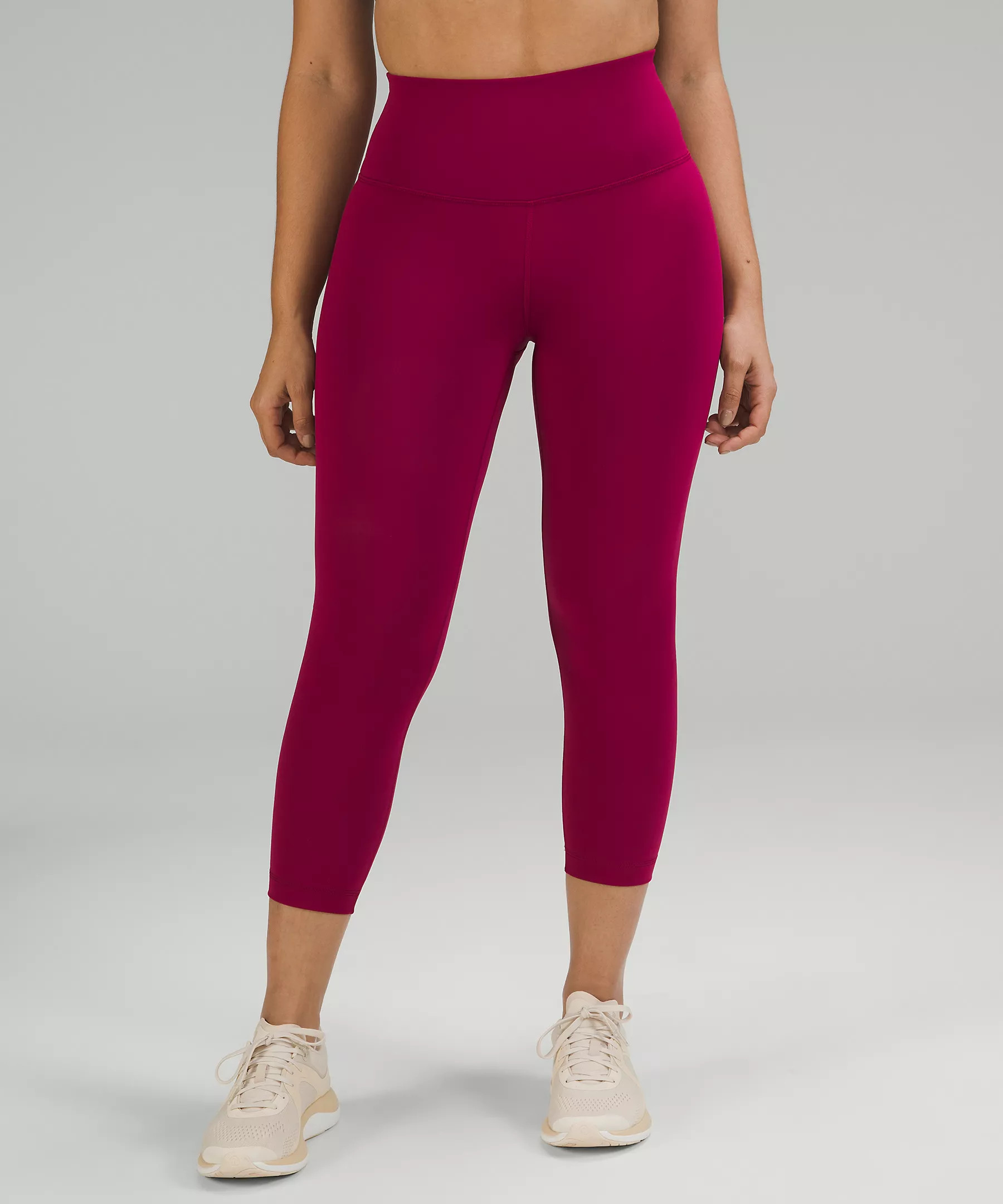 Wunder Train Contour Fit High-Rise Crop 23" | Lululemon (US)
