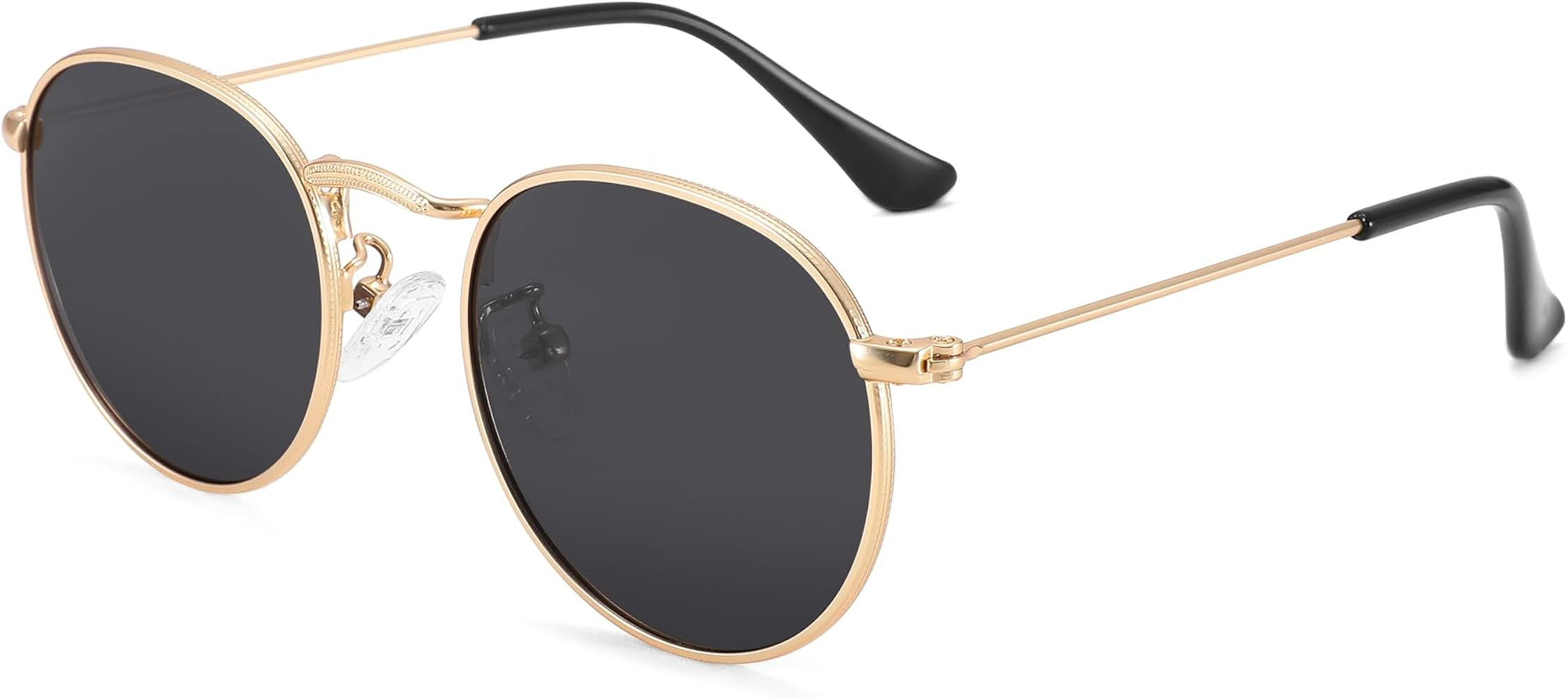 Polarized Toddler Sunglasses for Kids Boys Girls - Classic Metal Frame Shade Age 1-5 | Amazon (US)