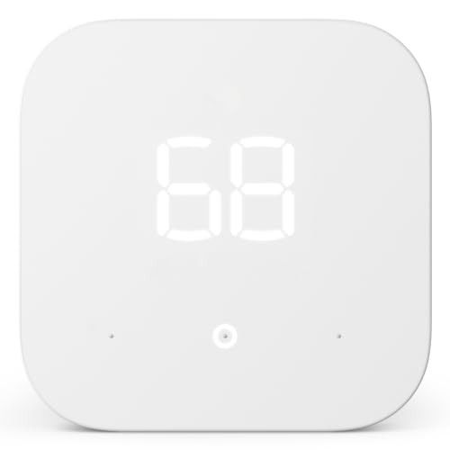 Amazon Smart Thermostat – Save money and energy - Works with Alexa and Ring - C-wire required | Amazon (US)