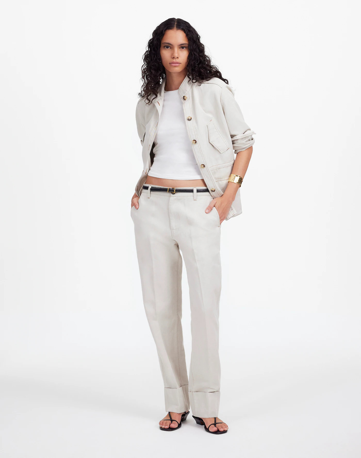 The Dean Easy Straight Pant | Madewell | Madewell