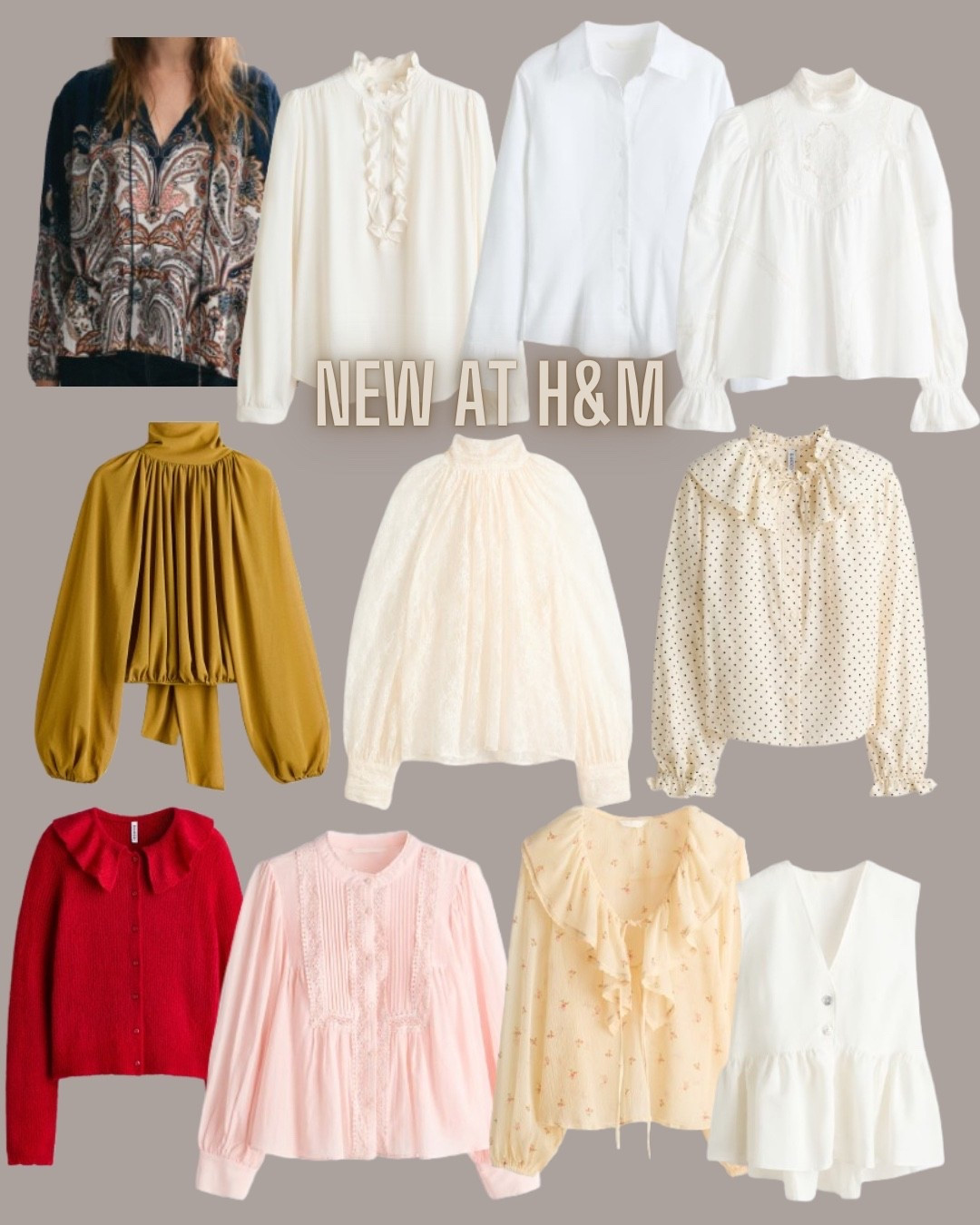 H&M fashion
Blouse
Spring tops


#LTKFindsUnder100 #LTKFindsUnder50