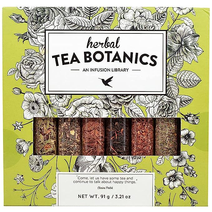 eat.art Tea Botanics | Globally Sourced Herbal Tea Sampler Gift Set | 8-Pack | Amazon (US)