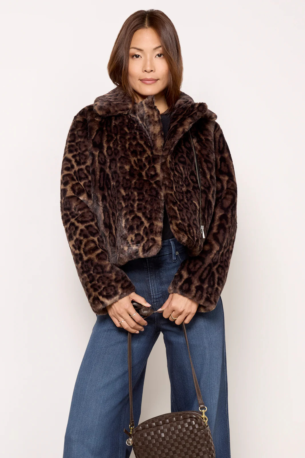 Dahlia Leopard Biker | Evereve