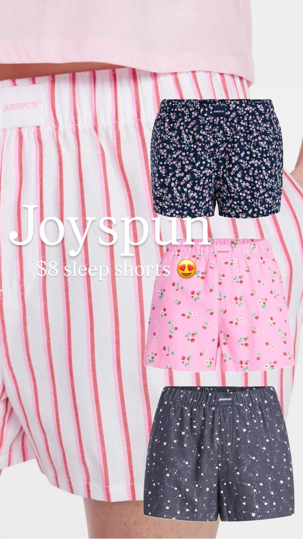 Walmart Joyspun $8 sleep shorts!!!! 

Holiday 
Gift 
Joyspun
Walmart 

#LTKHoliday #LTKGiftGuide