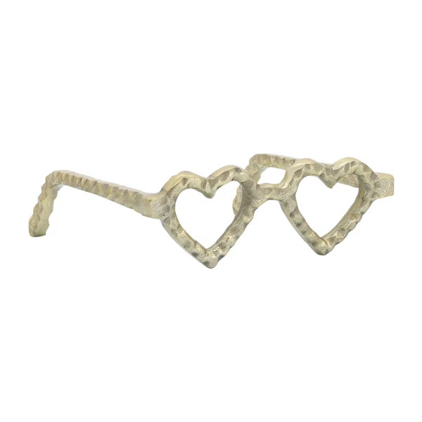 Asalonis Metal Heart Shaped Glasses | Wayfair North America