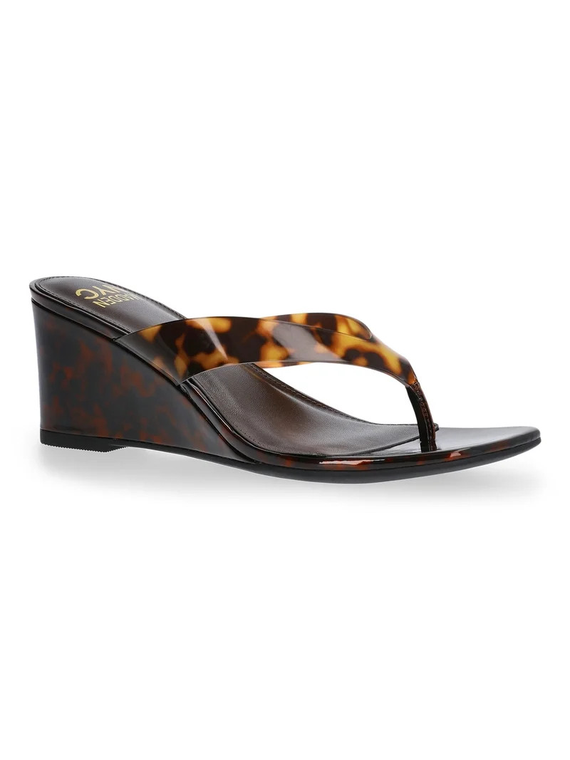 Madden NYC Women's Lucite Thong Sandals | Walmart (US)