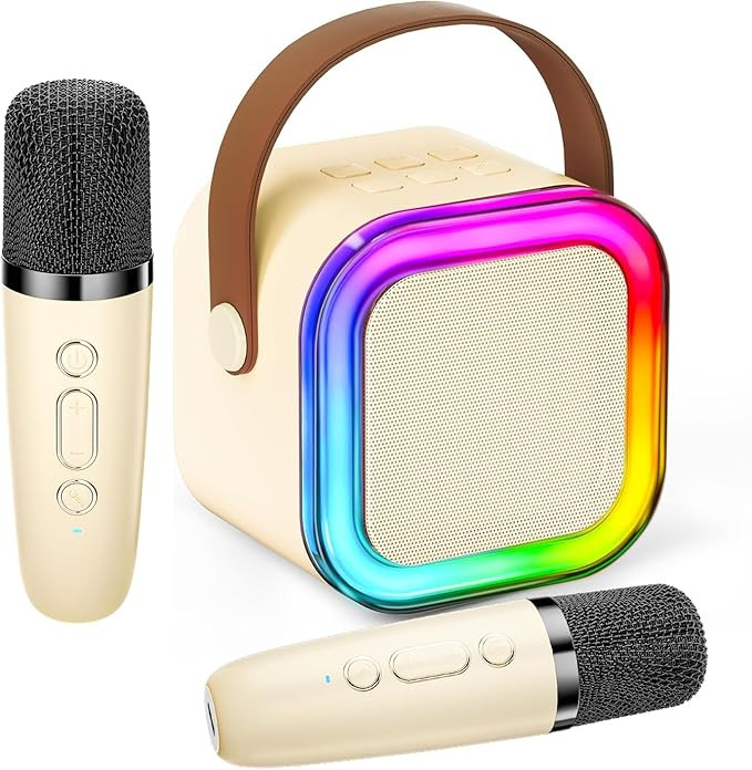 IROO Kids Karaoke Machine,Karafun Premium with Thousands of Karaoke Songs,Toys with Lights for 3-... | Amazon (US)