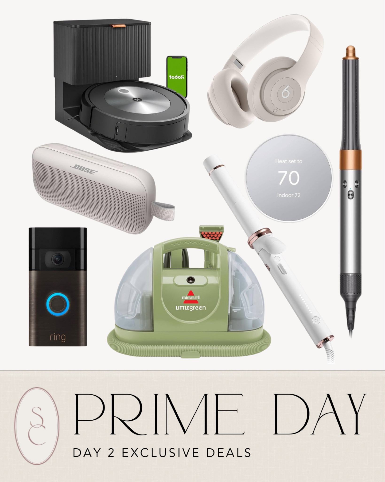 Prime Day day 2 exclusive deals! Including this carpet shampooer, Dyson air wrap, t3 curling iron, Bose speaker, Roomba vacuum, Bose headphones, Nest thermostat, and more! 

prime day, prime day day 2, prime day deals, amazon prime, amazon prime sale, Amazon prime day, prime day sales, amazon prime, sale alert 

#creatorfavorites2024

#LTKStyleTip #LTKHome #LTKBeauty
