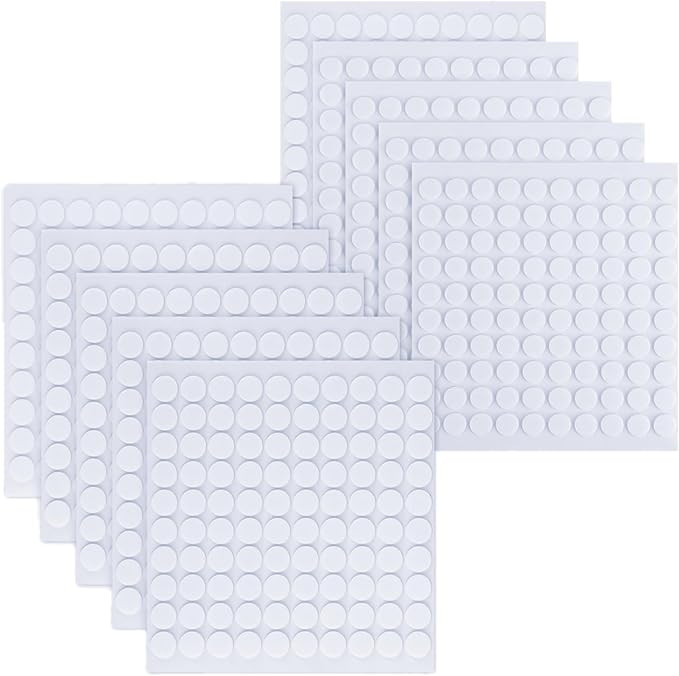 ACFELLE 10 Sheet Foam Round Dots Double-Sided Adhesive 3D Craft Foam Tape for DIY Handmade Crafts... | Amazon (US)