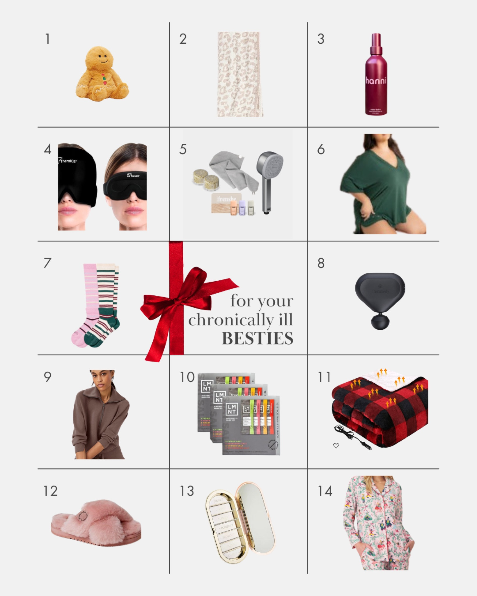 Holiday shopping for loved ones with chronic illness? Check out my gift guide with cozy, thoughtful finds perfect for comfort and self-care! 

#LTKGiftGuide #LTKHoliday