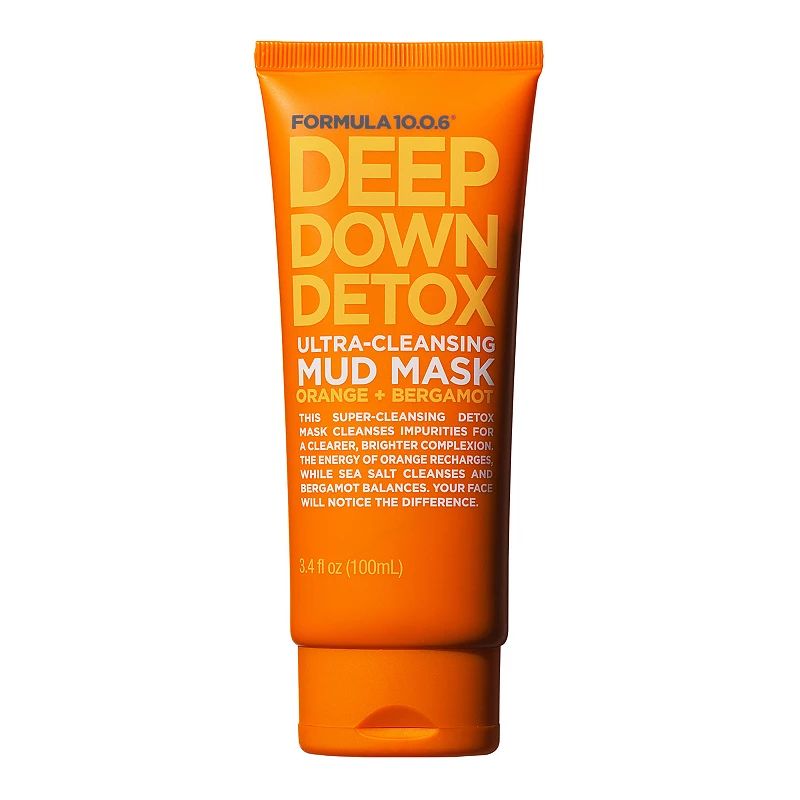 FORMULA 10.0.6. Deep Down Detox Orange + Bergamot Ultra-Cleansing Mud Mask | Kohl's