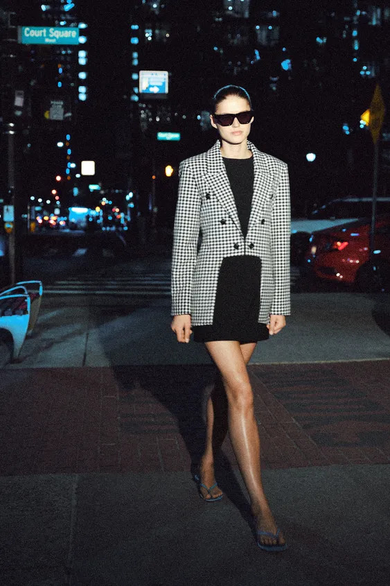 ZW COLLECTION ASYMMETRIC BLAZER | Zara UK