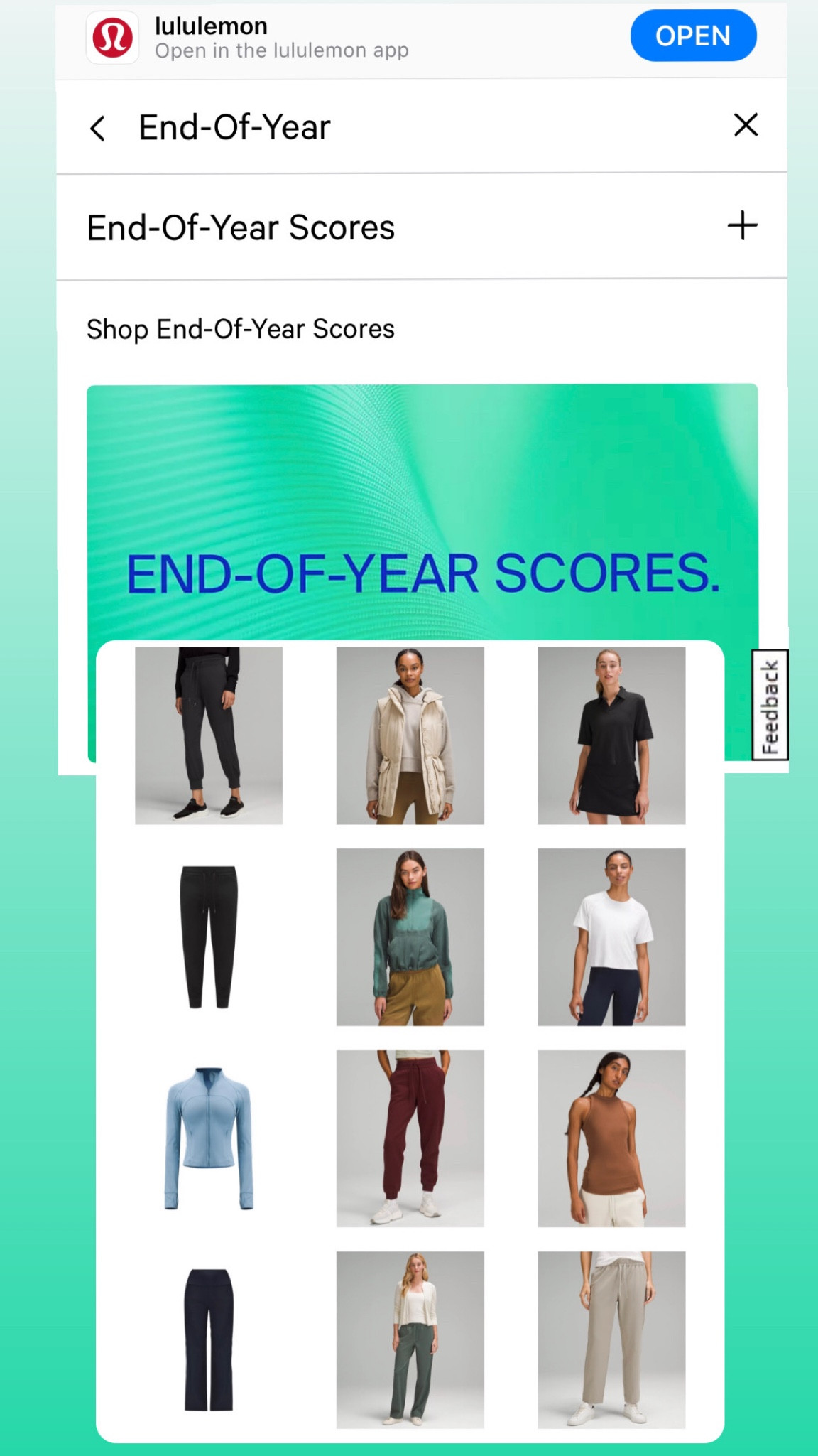 Lululemon End of Year Sale | Athleisure | 

#LTKsalealert #LTKfindsunder100 #LTKSeasonal