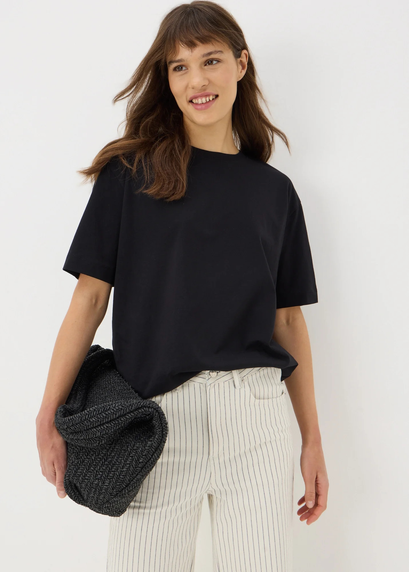 Black Oversized T-Shirt - Small | Matalan UK | Matalan (UK)