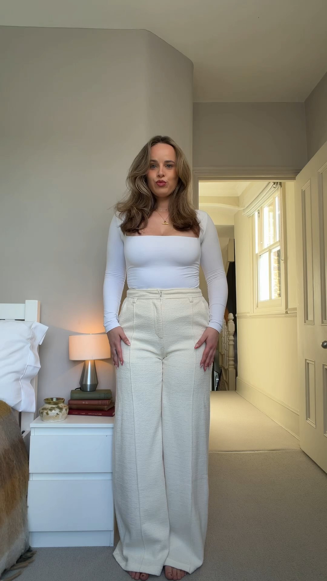 Base vs looks: cream wide leg trousers 

#LTKwinter #LTKspring #LTKuk