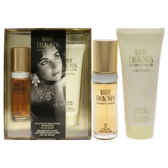 Elizabeth Taylor Perfume Gift Set, White Diamonds , 2 Pieces | Walmart (US)