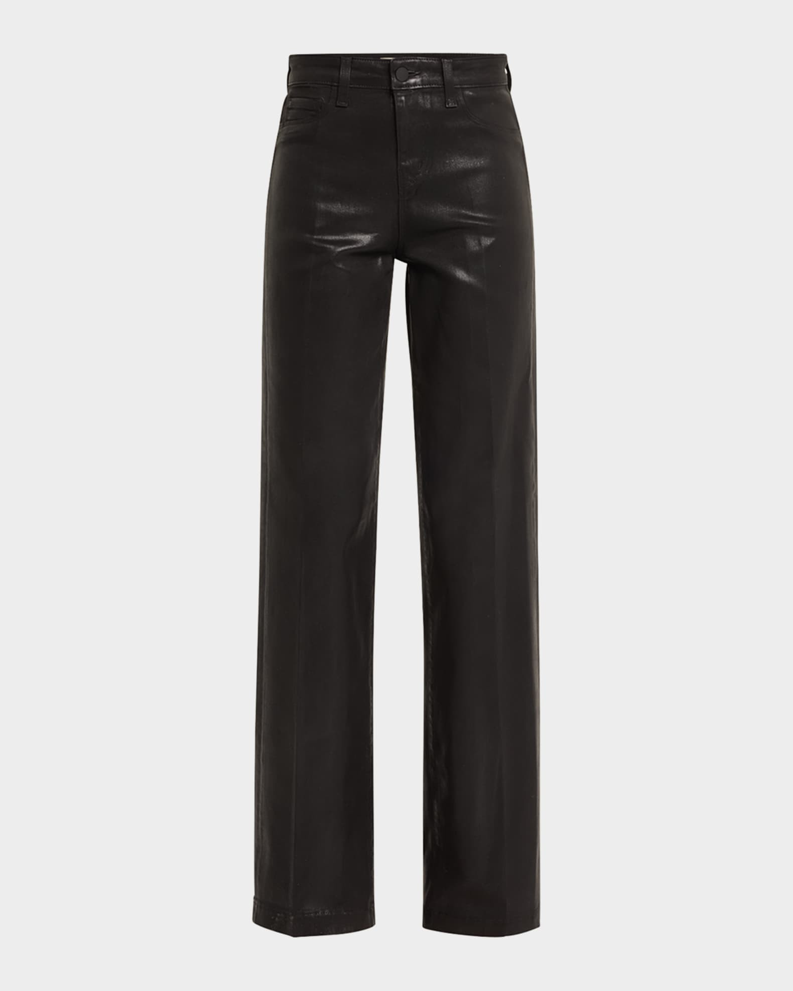 Clayton Coated Wide-Leg Jeans | Neiman Marcus