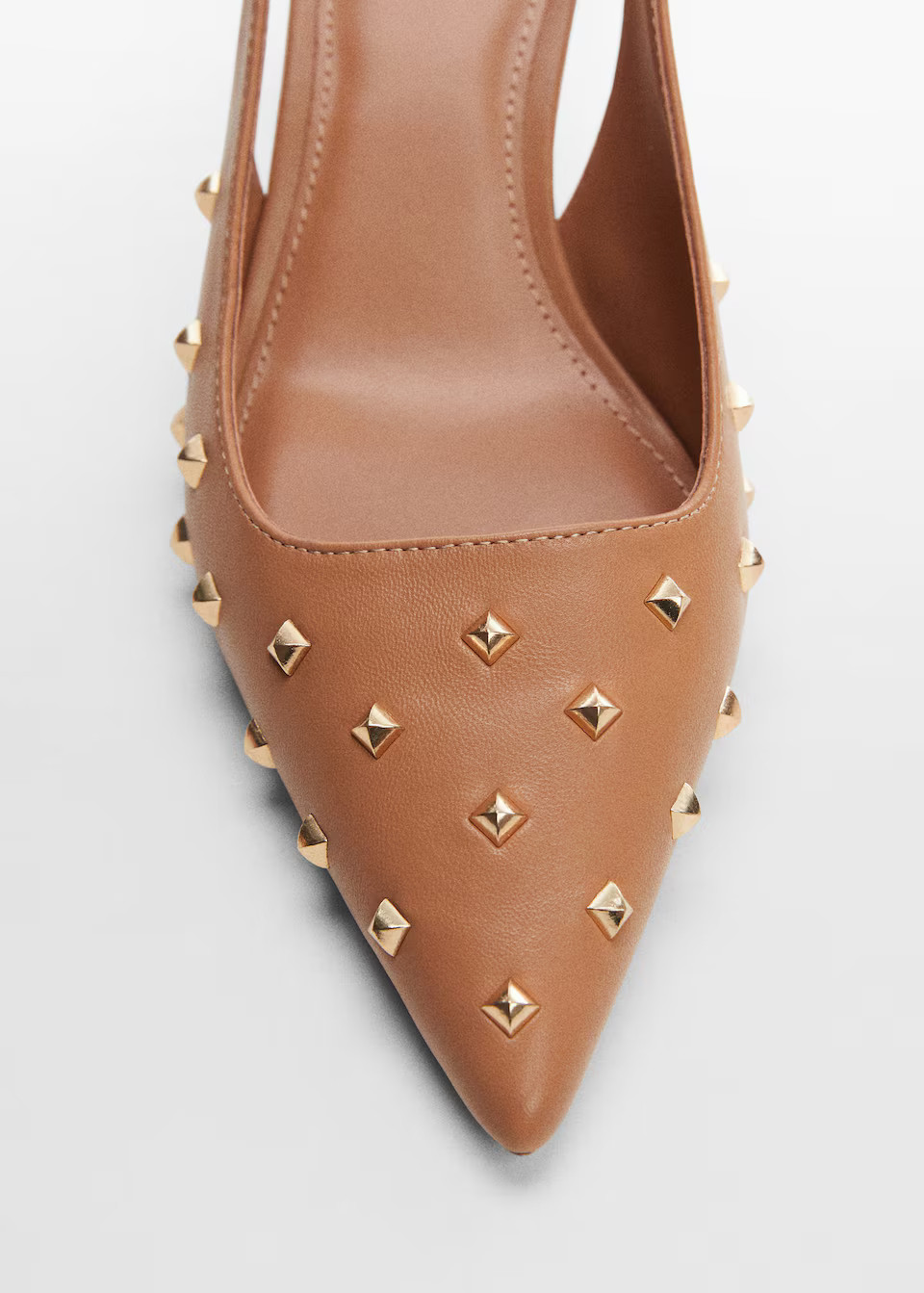 Studded slingback shoes | MANGO (US)