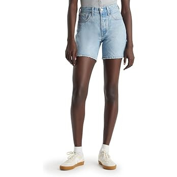 Levi's Women's 501 Mid Thigh Short | Amazon (US)
