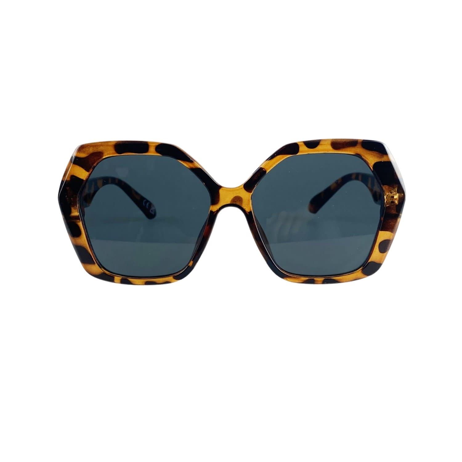 Bardot Tortoiseshell Oversized Sunglasses | Wolf and Badger (Global excl. US)